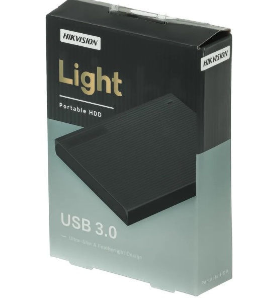 Внешний жесткий диск 2Tb Hikvision T30 Black (Черный) (HS-EHDD-T30(STD)/2T/Black/OD) фото