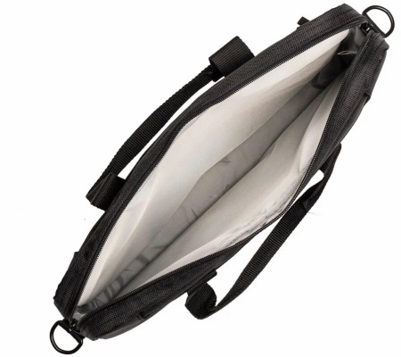 Сумка для ноутбука 15.6" Riva 8033 черный/оранжевый фото