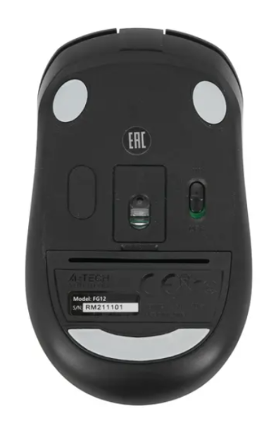 Комплект клавиатура + мышь A4 Fstyler FG1012 черный Wireless USB Multimedia фото