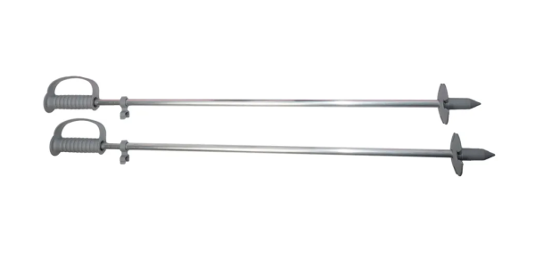 Лыжный комплект детский VUOKATTI с палками 75/75 (Blue) фото