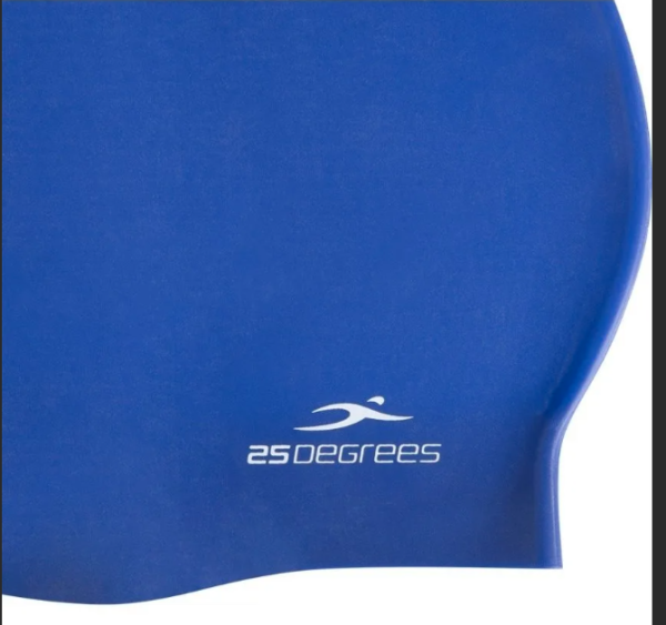 Шапочка для плавания 25DEGREES Nuance Navy 25D21004A, силикон фото