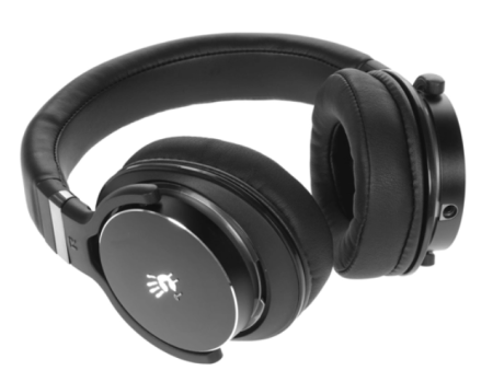 Игровые наушники с микрофоном A4 Bloody M550 черный/серебристый фото