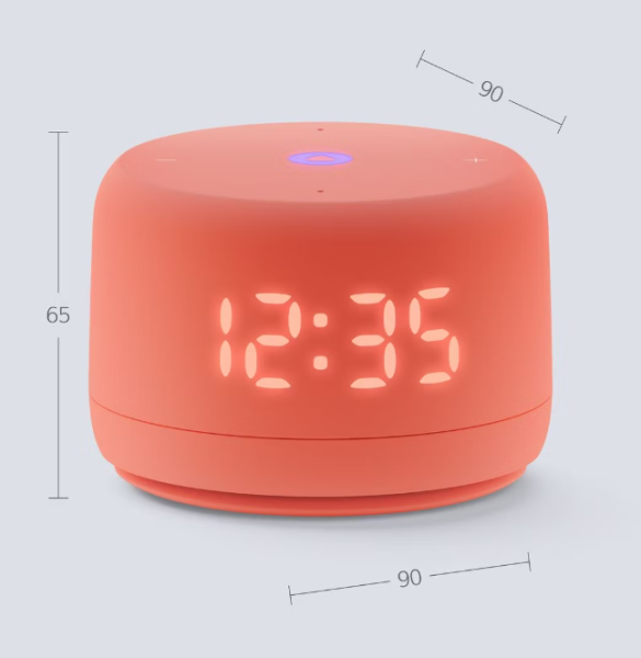 Умная колонка Новая Яндекс Станция Лайт 2 с Алисой коралловый (YNDX-00026ORG) фото