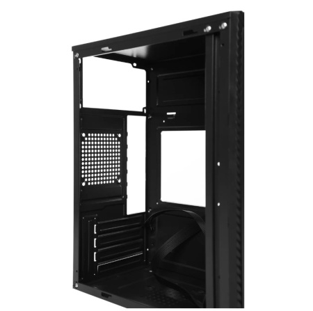 Корпус Accord Entry ACC-2053B черный без БП mATX 1x80mm 1x120mm 2xUSB2.0 audio  фото