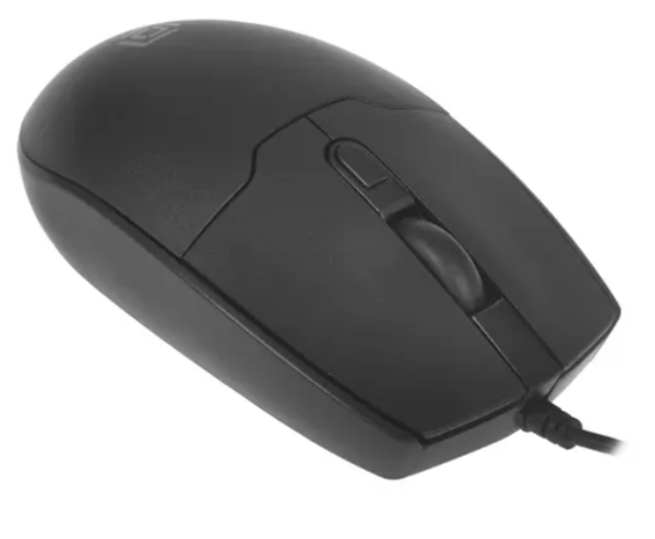 Мышь Oklick 147M черный оптическая (2000dpi) USB фото