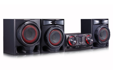 Минисистема LG CJ45 Черный CD/CDRW/FM/USB/BT фото