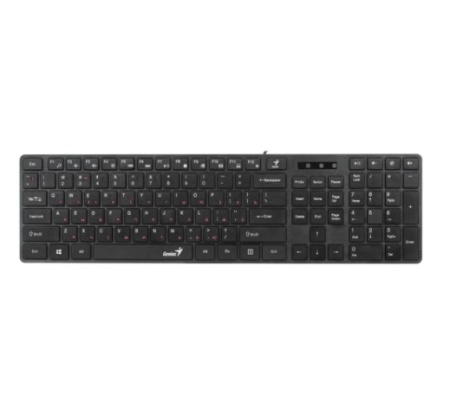 Клавиатура Genius SlimStar 126 Black USB фото