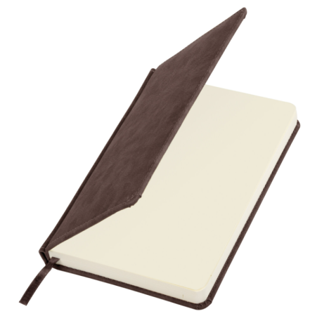 Ежедневник недатированный А5 138х213мм BRAUBERG Status под кожу, 160л, коричневый, 113363 фото