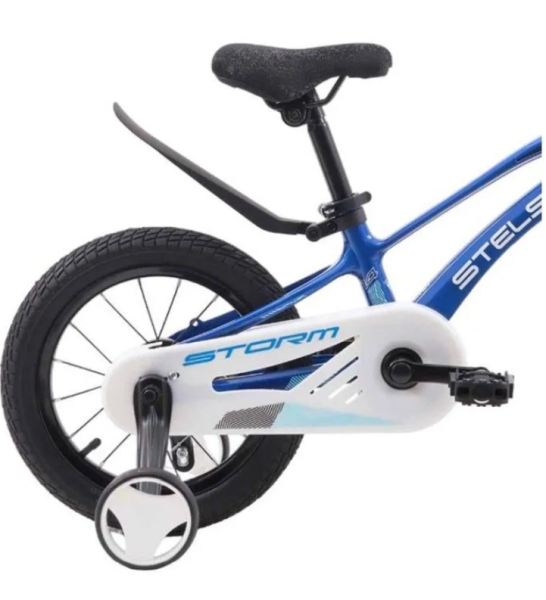 (м) Велосипед детский STELS 14" Storm KR синий Z010 фото