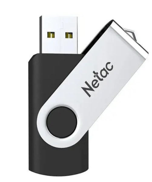 USB флеш-накопитель 64Gb Netac U505 чёрный/серебро USB 3.0 (NT03U505N-064G-32BK) фото