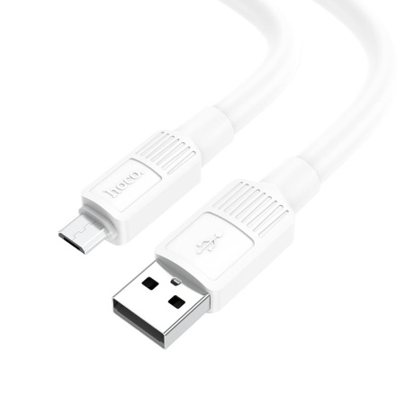 Кабель USB - MicroUSB HOCO X84 Solid 1м белый (6931474770998) фото