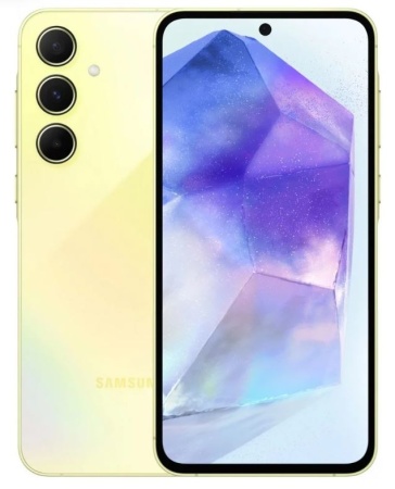 Смартфон Samsung Galaxy A55 8/128GB Awesome Lemon (Желтый) фото