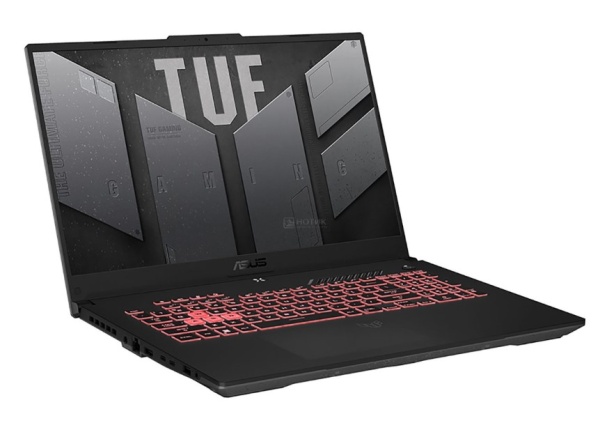 Ноутбук Asus TUF Gaming A17 FA707NUG-HX156 17.3"FHD(1920x1080) IPS/Ryzen 7 7445HS 6с/16Gb/512Gb SSD/ фото
