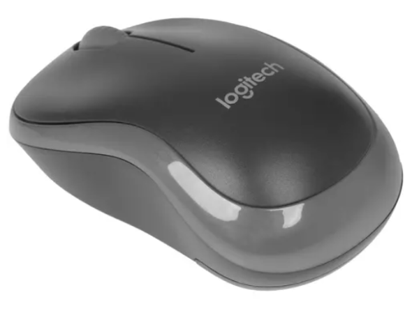 Мышь Logitech M185 Grey wireless USB (910-002252/910-006540) фото