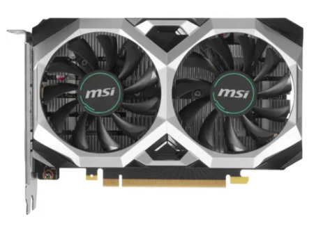 Видеокарта PCI-E 4Gb MSI NV GTX 1650 D6 VENTUS XS OC GTX 1650 128bit GDDR6 1485/12000 DVI/HDMI/DP фото