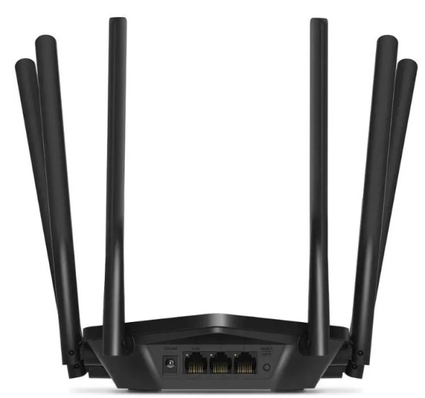 Wi-fI роутер Mercusys MR50G AC1900 10/100/1000BASE-TX черный фото