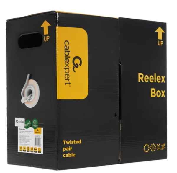 Кабель UTP 5Е level 305м омедненный Cablexpert UPC-5040E-SOL фото