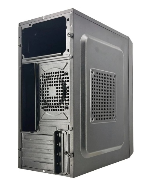 Корпус KingPrice KPCC-MN205 черный без БП mATX 1x80mm 1x120mm 2xUSB2.0 audio фото