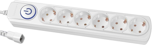 Сетевой фильтр Ippon BK-6-UPS-1.8-10-W 1.8м (6 розеток) фото