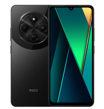 Смартфон Xiaomi Poco C75 6/128Gb Black (Черный) фото