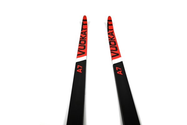 Лыжный комплект VUOKATTI 140 NNN Step-in (Step) (Black/Red) без палок фото