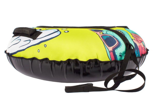 Тюбинг D-1000 мм Snowstorm модель BZ-100_WAVE, 100 см, голубой с черным W112880 фото