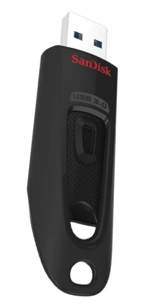 USB флеш-накопитель 64Gb SanDisk Ultra черный USB 3.0 (SDCZ48-064G-U46) фото