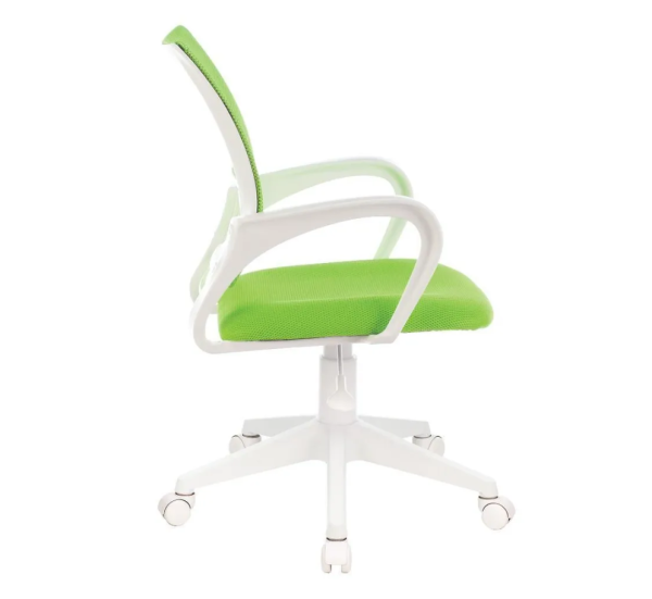 Кресло Бюрократ CH-W695NLT салатовый TW-03A TW-18 сетка/ткань крестов. пластик пластик белый CH-W695 фото