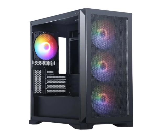 Корпус Accord AM08 черный без БП mATX 2xUSB2.0 1xUSB3.0 audio bott PSU фото