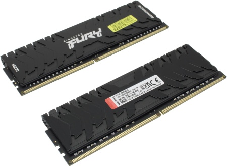 Оперативная память DDR4 32Gb (2X16Gb) (PC-25600) 3200MHz Kingston FURY Renegade KF432C16RB1K2/32 фото