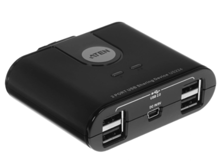 Переключатель электронный ATEN US224-AT,  2 x 4 USB 2.0 фото