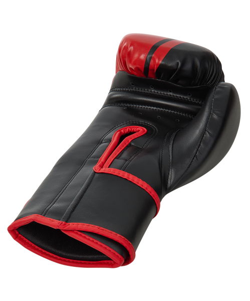 Перчатки боксерские INSANE MONTU IN23-BG500, ПУ, красный, 12 oz фото