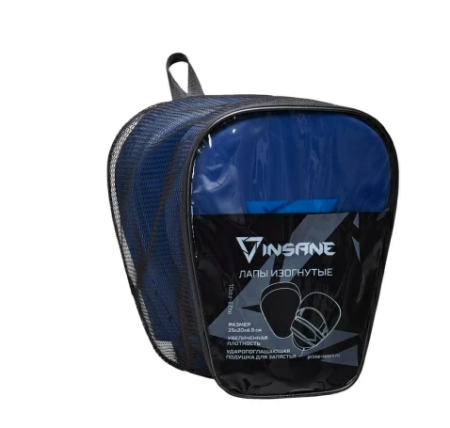 Лапы INSANE ORO IN23-FP01 изогнутые, синий, 25х20х6,5 см фото