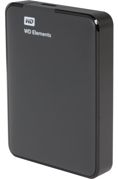Внешний жесткий диск WD 1Tb WDBUZG0010BBK-WESN Elements SE Portable чёрный фото