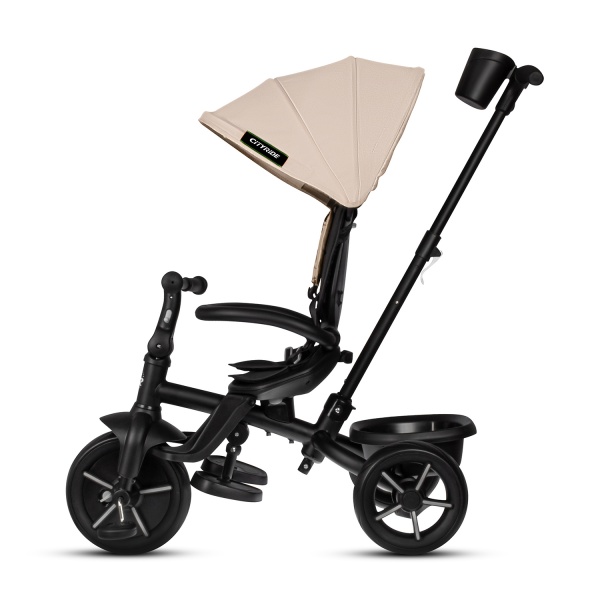 (м) Велосипед детский 3-х колесный City-Ride XTERRA  CR-B3-12BG Рама сталь, сиденье 360 съемное, скл фото