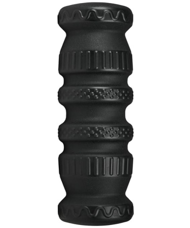 Ролик массажный STARFIT FA-526 PU, 30x10 см, средняя жесткость, черный  фото
