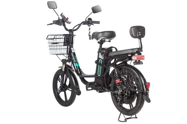 (м) Электровелосипед Gelbert Khan 2 (Черный-3133) фото