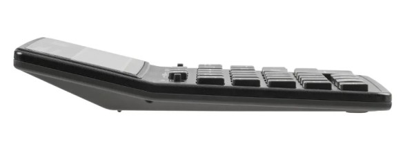 Калькулятор настольный Eleven SDC-444X-GR, 12 разрядов, двойное питание, 155*204*33мм, cерый фото