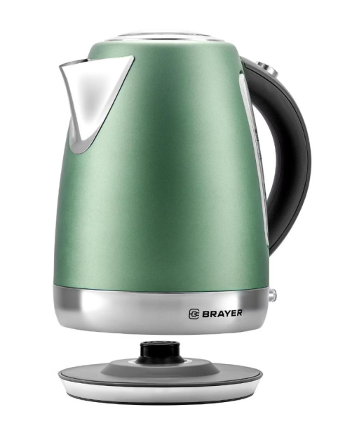 Чайник BRAYER BR6111, зеленый фото