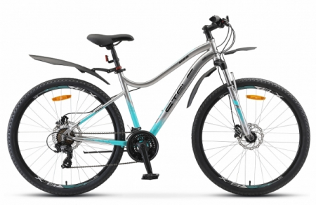 (м) Велосипед горный STELS 27,5" Miss 7100 D V010 (16" хром)