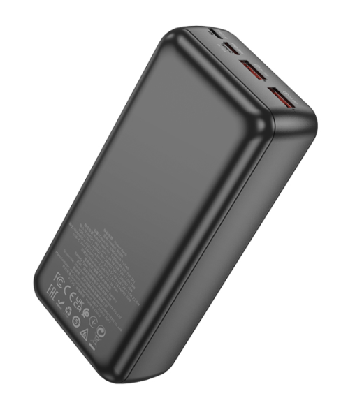 Внешний аккумулятор Borofone BJ38B Powerr 30000mAh чёрный  фото