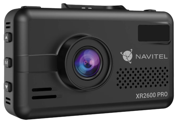 Радар-детектор с видеорегистратором Navitel XR2600 PRO GPS черный фото