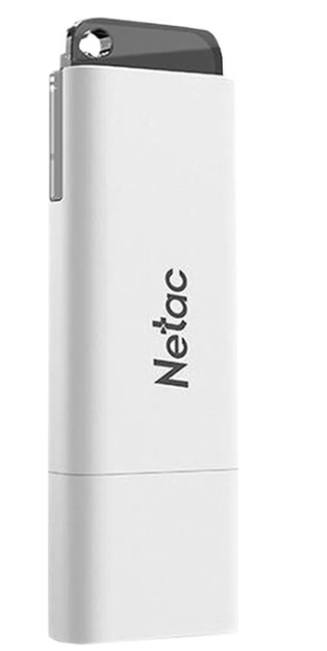 USB флеш-накопитель 64Gb Netac U185 белый USB 2.0 (NT03U185N-064G-20WH) фото