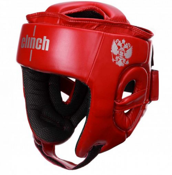Шлем для единоборств Clinch Helmet Kick красный размер XL фото