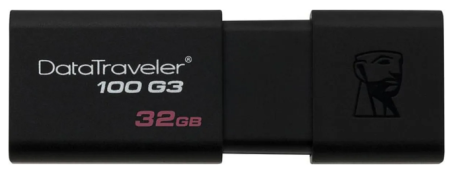 USB флеш-накопитель 32GB Kingston DT100-G3 USB 3,0 (DT100G3/32GB) фото