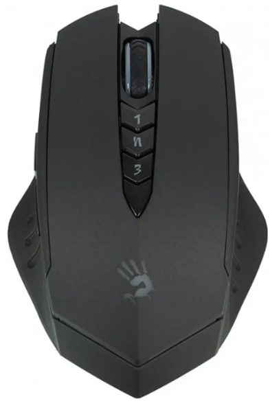 Мышь A4 Bloody R80 черный Беспроводная (3200dpi) USB фото