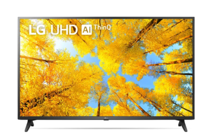 Телевизор LED LG 55" 55UQ75006LF Ultra HD/60Hz/DVB-T2/DVB-C/DVB-S2/USB/WiFi/Smart TV фото