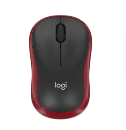 Мышь Logitech M185 red wireless USB (910-002633) фото