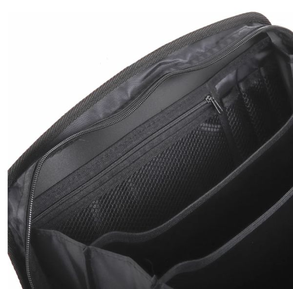 Папка-портфель пласт. BRAUBERG А4+ (375х305х60мм), 4 отделения, 2 кармана, черный, 225169 фото