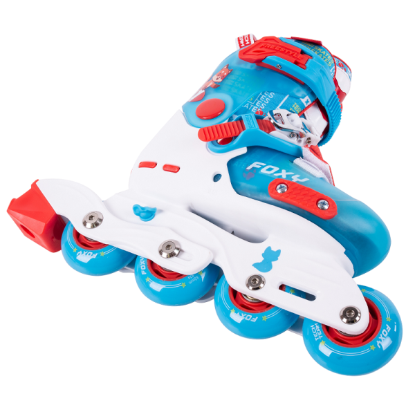 Роликовый коньки Tech Team Foxy Sky Blue M (32-35) фото